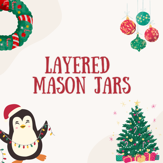 Layered Mason Jars