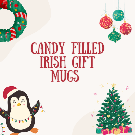 Candy Filled Irish Gift Mugs