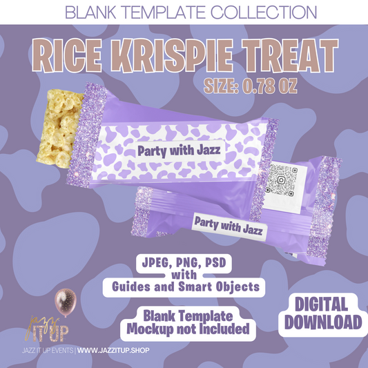 Rice Krispie Treat Blank Template